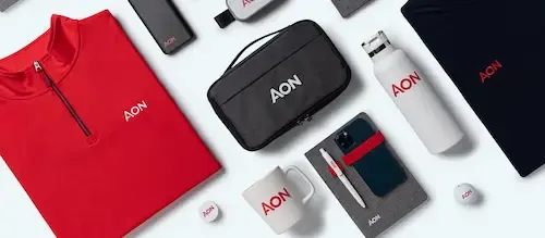 AON branded product items commercial tabletop