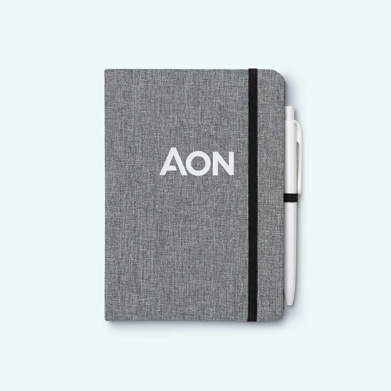 AON notebook tabletop product shot