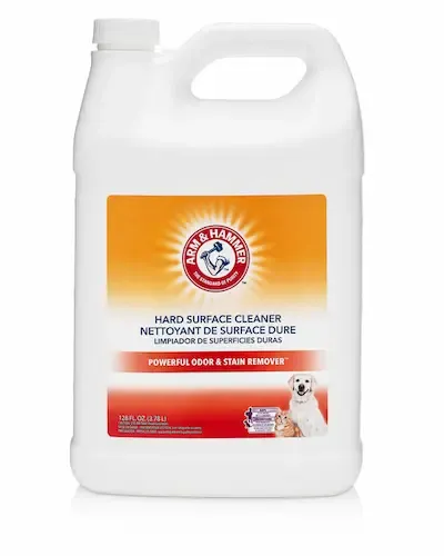 Arm and Hammer stain remover bottle on white