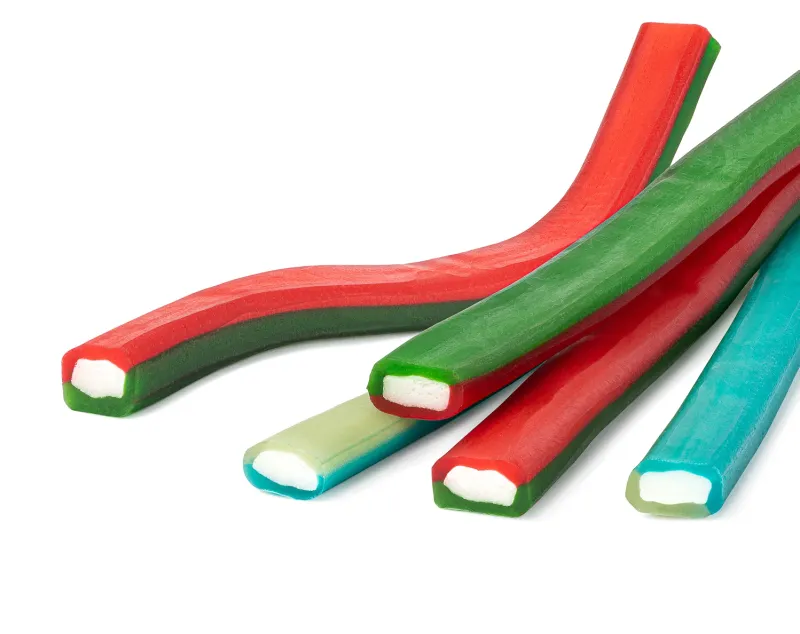 Nice brand rope candy group tabletop shot