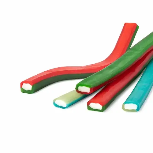 Nice brand rope candy group tabletop shot