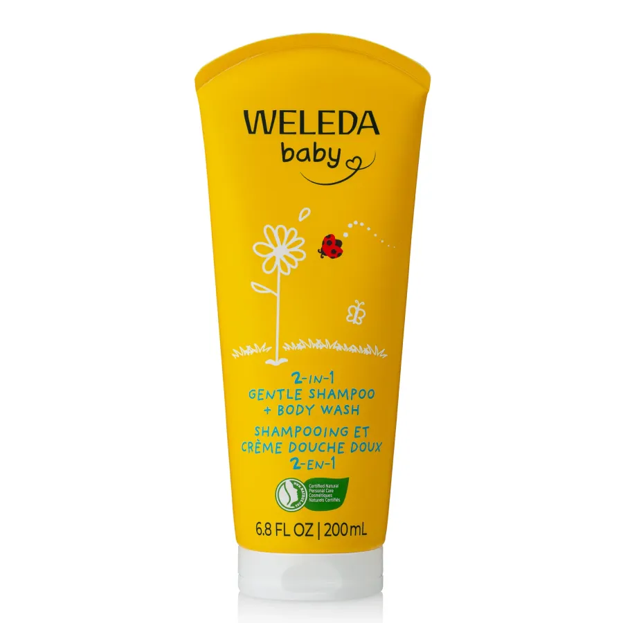 Amazon and Shopify marketplace photography — Weleda shampoo and body wash by Zimmerman Photo