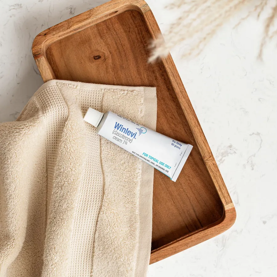 Lifestyle product photography — Winlevi skincare by Zimmerman Photo