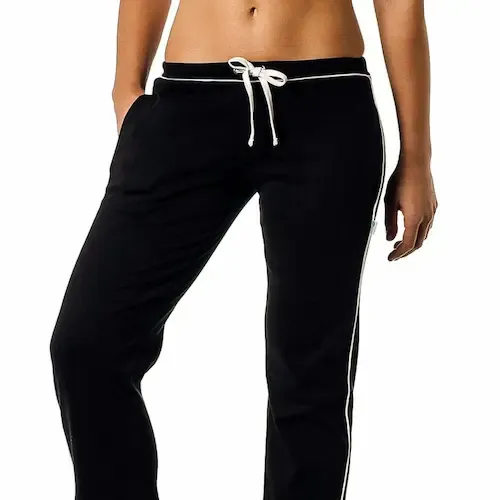 Fashion women black pants lifestyle shot