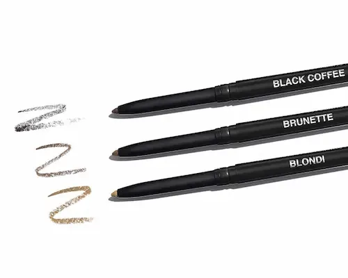 Makeup eyeliner on white background