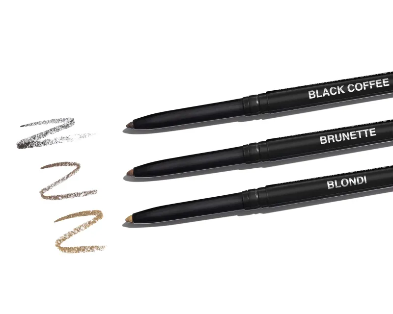 Makeup eyeliner on white background
