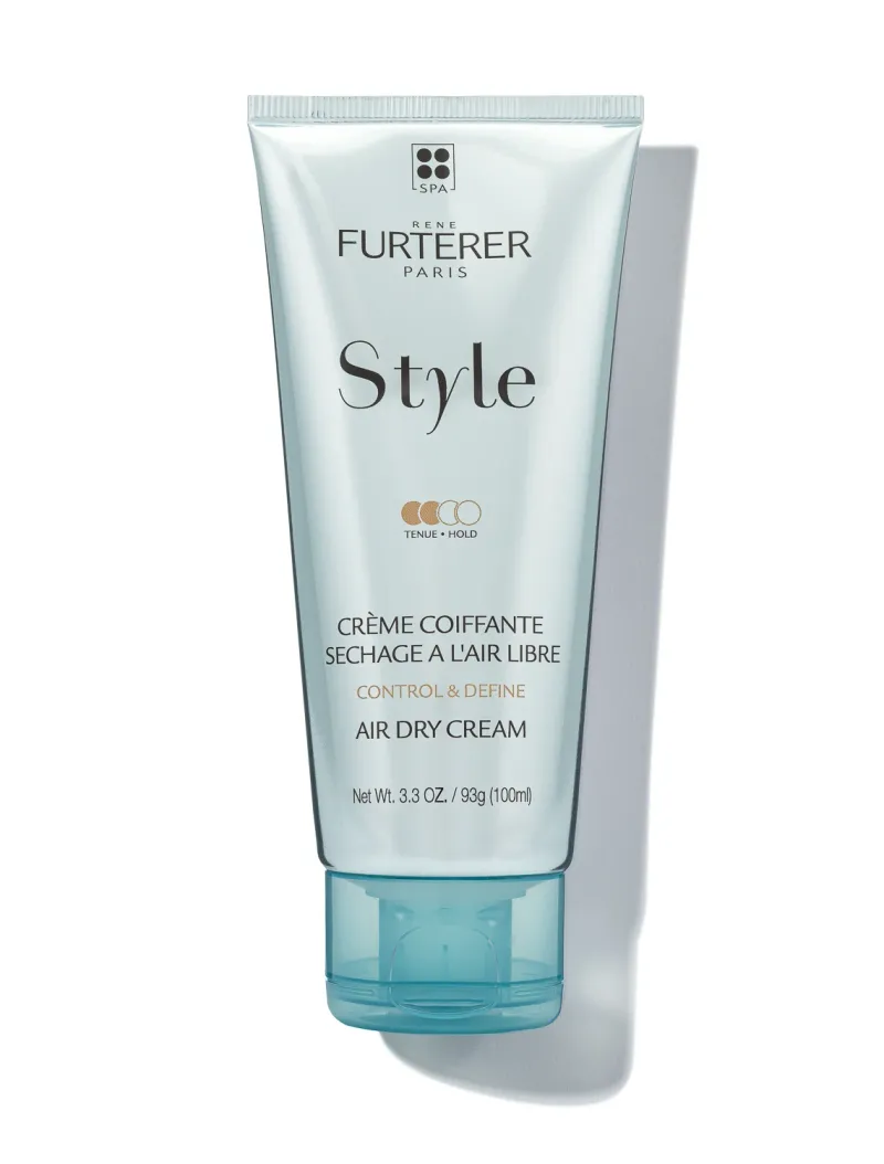 Rene Furterer style air cream on white