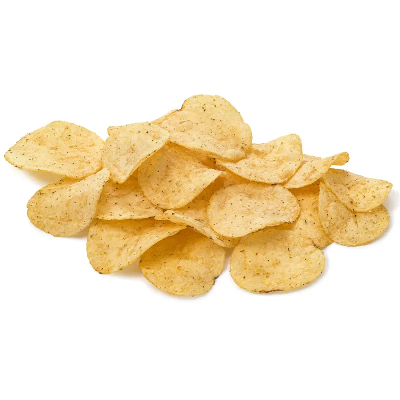Sour cream flavor potato chips, commercial food photography