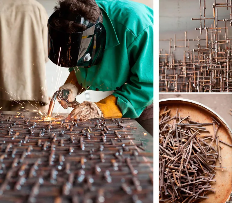 Welder portrait lifestyle photography