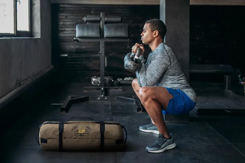 Woman working out in gym lifestyle photography