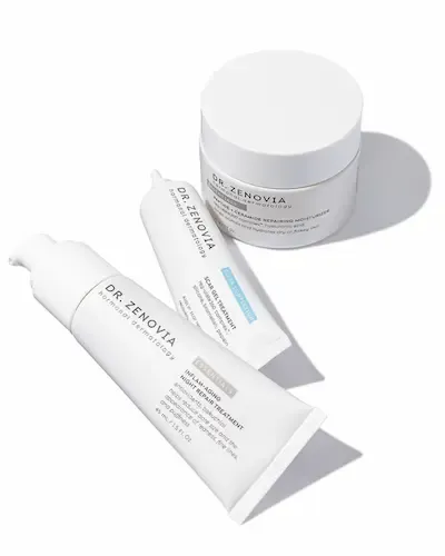Zenovia beauty product line on white
