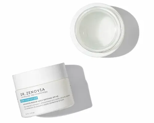 Zenovia daily defense SPF 45 tabletop shot
